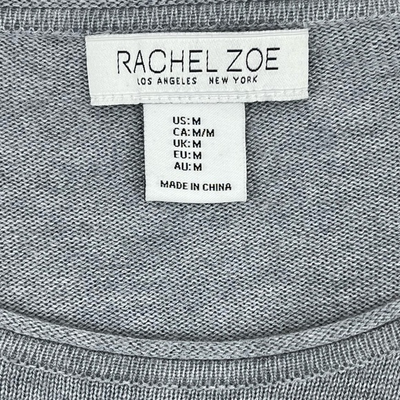 Rachel Zoe BLESSED Pullover Cashmere Blend Sweater - Picture 6 of 7